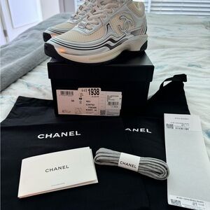 Authentic BNIB Chanel tennis shoe 1000% real